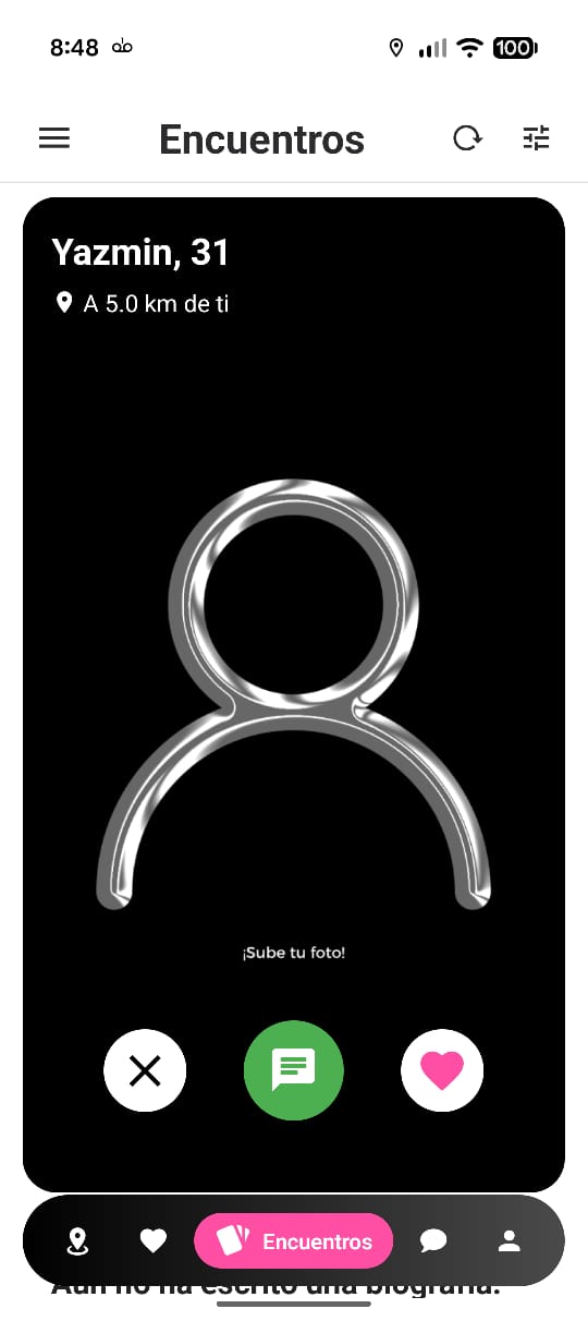 Encuentros - Perfil de usuario