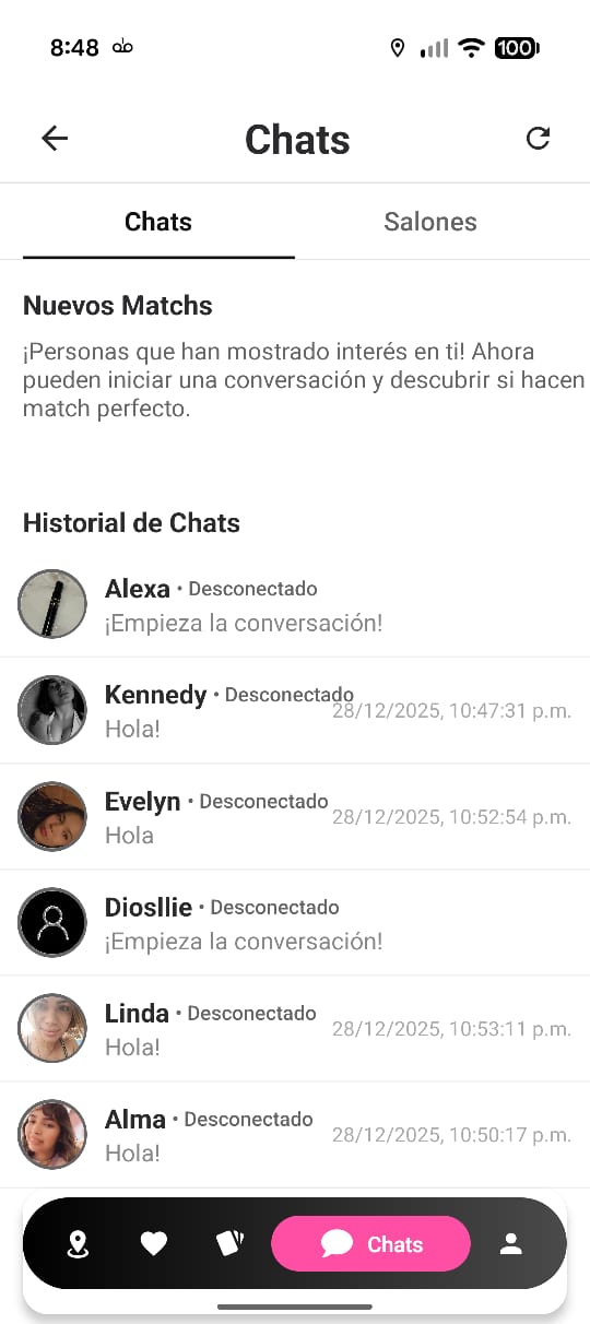 Chats - Conversaciones